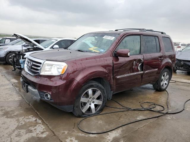 Photo 1 from auction – 2013 HONDA PILOT TOUR with VIN 5FNYF4H95DB027729