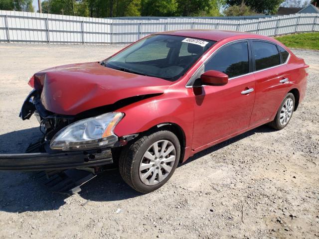 Photo 1 from auction – 2014 NISSAN SENTRA S with VIN 3N1AB7AP7EL652971