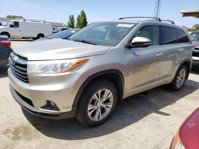 TOYOTA HIGHLANDER 2015 with VIN 5TDBKRFH2FS220847 - Photo from auction