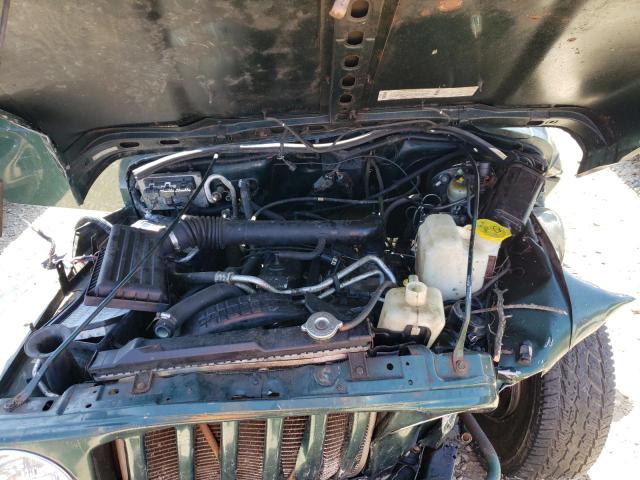 Photo 11 from auction – 2000 JEEP WRANGLER / with VIN 1J4FA59S0YP760127