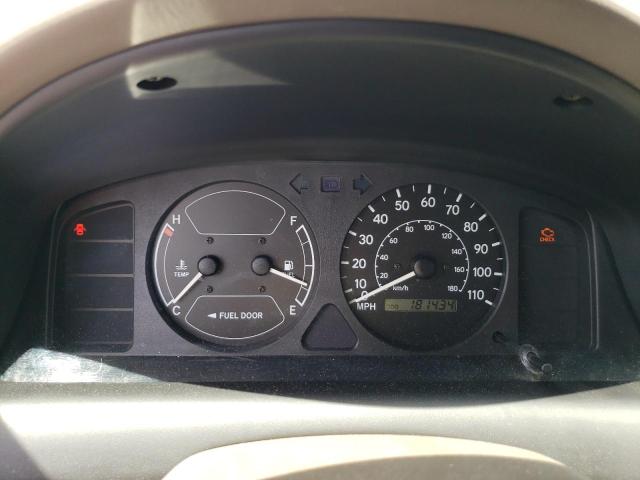 Photo 9 from auction – 2000 TOYOTA COROLLA VE with VIN 1NXBR12E3YZ397619