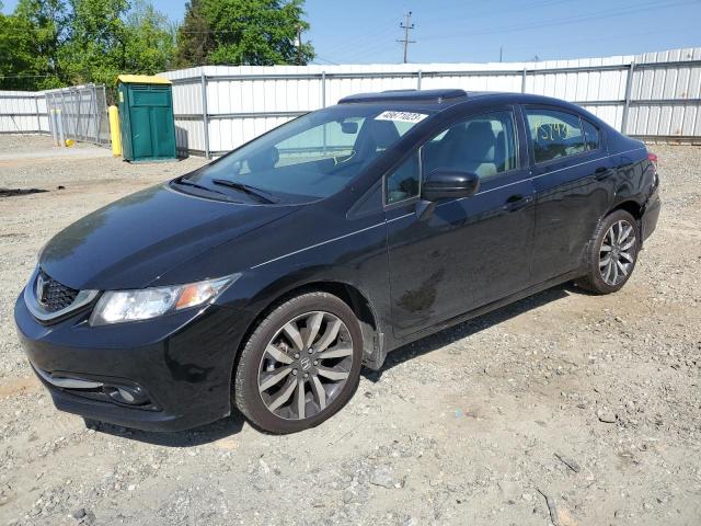 HONDA CIVIC EXL 2015 with VIN 2HGFB2F99FH509922 - Photo from auction