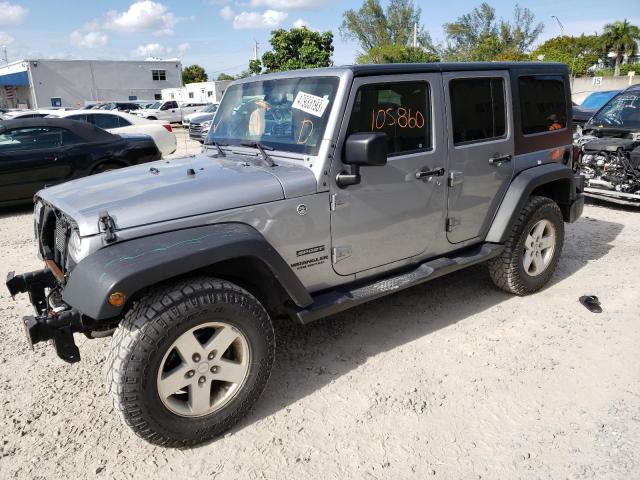 JEEP WRANGLER U 2017 with VIN 1C4BJWDGXHL516196 - Photo from auction