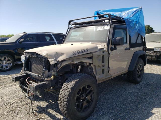 Photo 1 from auction – 2016 JEEP WRANGLER S with VIN 1C4AJWAG5GL277932