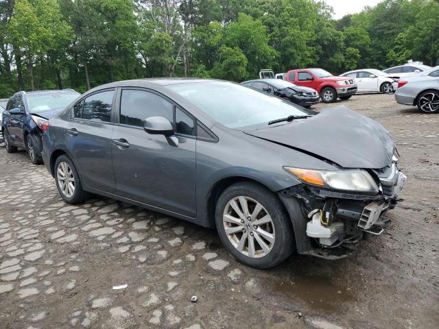 Photo 4 from auction – 2012 HONDA CIVIC EXL with VIN 2HGFB2F91CH598137