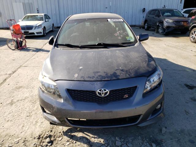 Photo 5 from auction – 2009 TOYOTA COROLLA BA with VIN 2T1BU40E79C113284
