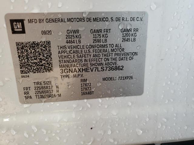 Photo 14 from auction – 2020 CHEVROLET EQUINOX LS with VIN 3GNAXHEV7LS736862