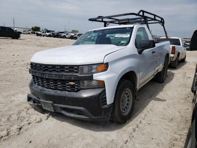 CHEVROLET SILVERADO 2021 with VIN 3GCNWAEH1MG341157 - Photo from auction