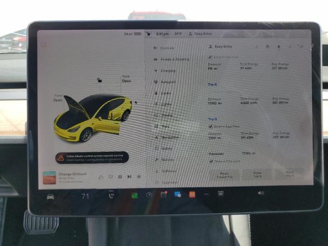 Photo 9 from auction – 2021 TESLA MODEL 3 with VIN 5YJ3E1EB5MF983375