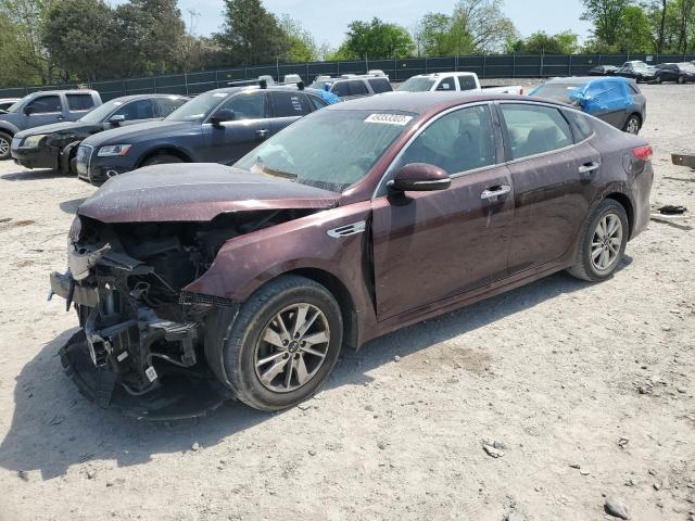 KIA OPTIMA LX 2017 with VIN 5XXGT4L39HG154803 - Photo from auction
