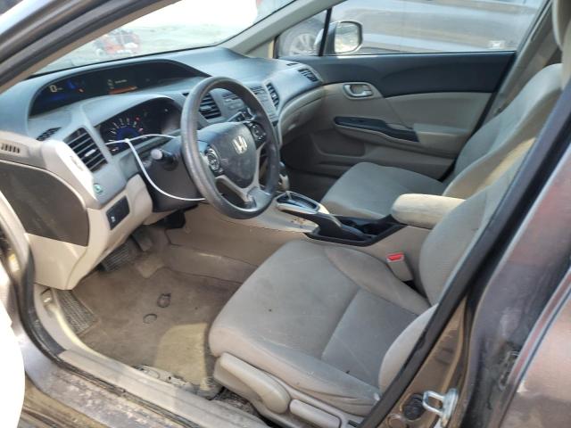 Photo 7 from auction – 2012 HONDA CIVIC LX with VIN 19XFB2F5XCE359807