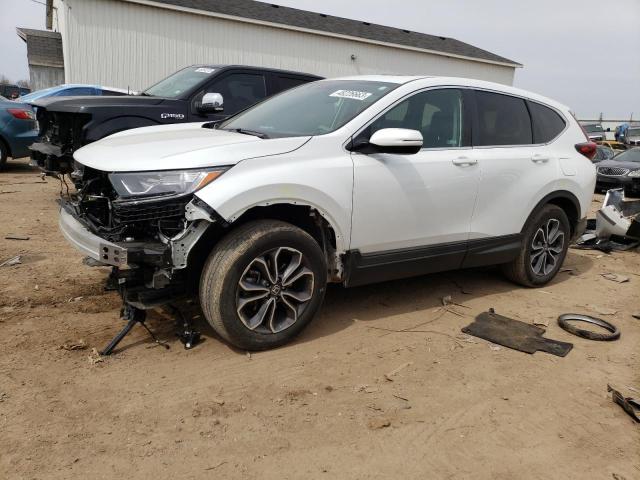 HONDA CR-V EX 2022 with VIN 7FARW2H53NE047845 - Photo from auction