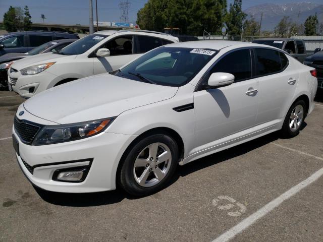 KIA OPTIMA LX 2015 with VIN 5XXGM4A76FG493471 - Photo from auction