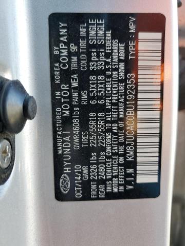 Photo 14 from auction – 2011 HYUNDAI TUCSON GLS with VIN KM8JUCAC0BU192353