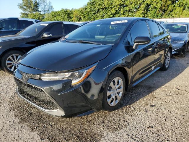 TOYOTA COROLLA LE 2021 with VIN 5YFEPMAEXMP150728 - Photo from auction
