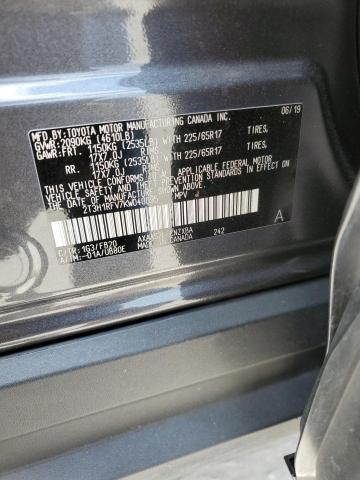 Photo 14 from auction – 2019 TOYOTA RAV4 LE with VIN 2T3H1RFV7KW040095