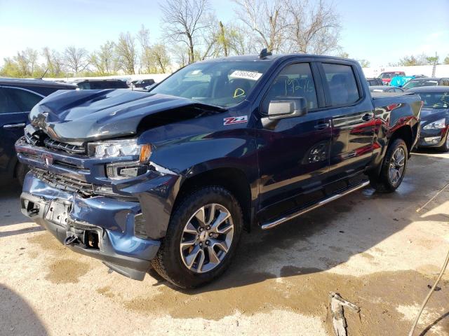 CHEVROLET SILVERADO 2022 with VIN 1GCUYEED3NZ110949 - Photo from auction
