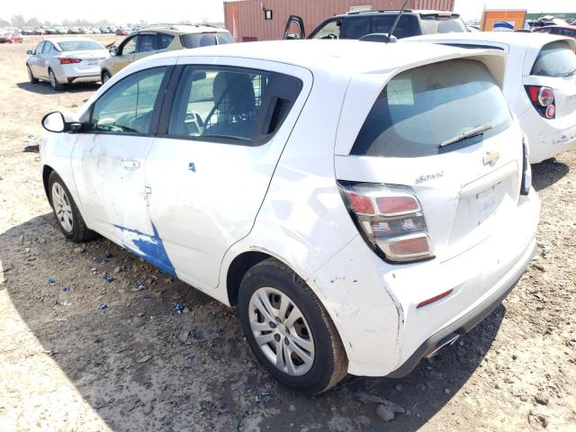 Photo 2 from auction – 2018 CHEVROLET SONIC with VIN 1G1JG6SH0J4129915