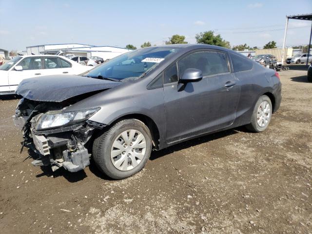 HONDA CIVIC LX 2012 with VIN 2HGFG3B55CH553695 - Photo from auction