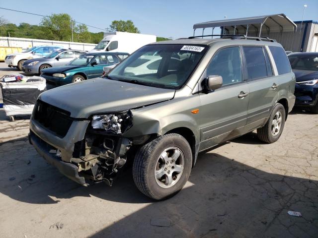 HONDA PILOT EXL 2007 with VIN 5FNYF28537B045474 - Photo from auction