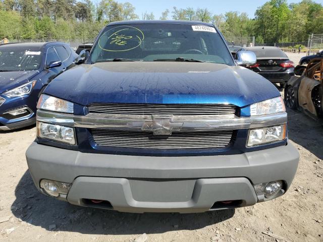 Photo 5 from auction – 2002 CHEVROLET AVALANCHE with VIN 3GNEC13T52G309879