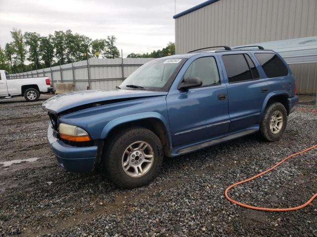 DODGE DURANGO 2003 with VIN 1D4HR58Z13F599830 - Photo from auction