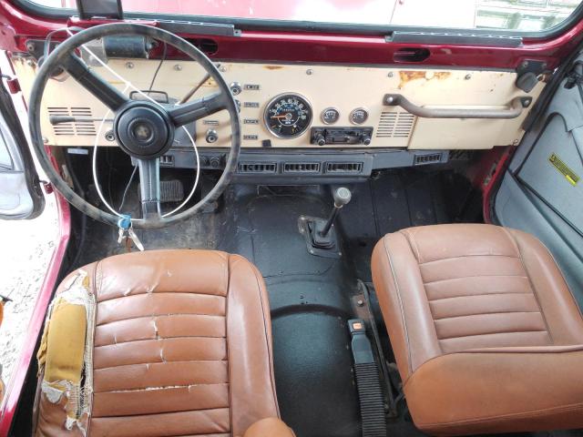 Photo 8 from auction – 1983 JEEP JEEP CJ7 with VIN 1JCCE87E1DT032733