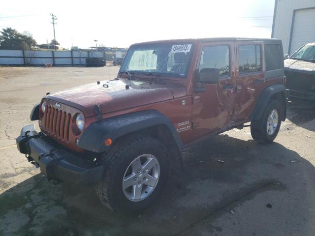 JEEP WRANGLER U 2014 with VIN 1C4BJWDG2EL208905 - Photo from auction