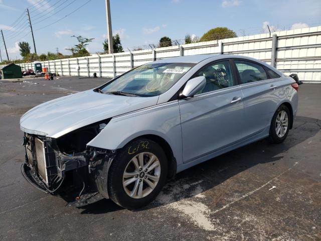 HYUNDAI SONATA GLS 2013 with VIN 5NPEB4AC8DH799051 - Photo from auction