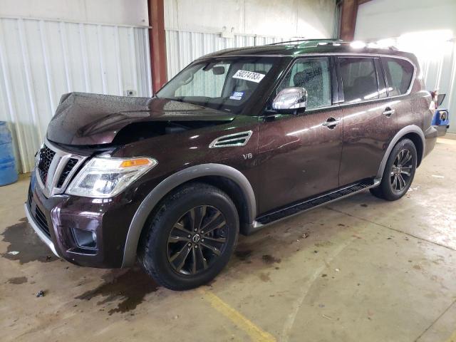NISSAN ARMADA SV 2017 with VIN JN8AY2NC7H9512734 - Photo from auction