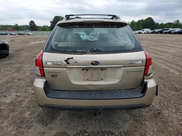 Photo 6 from auction – 2009 SUBARU OUTBACK with VIN 4S4BP60C696320608