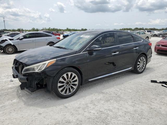HYUNDAI SONATA SPO 2015 with VIN 5NPE34AF1FH107741 - Photo from auction