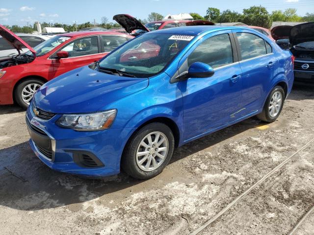 CHEVROLET SONIC LT 2018 with VIN 1G1JD5SH5J4102972 - Photo from auction