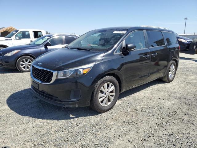 KIA SEDONA LX 2016 with VIN KNDMB5C18G6160907 - Photo from auction