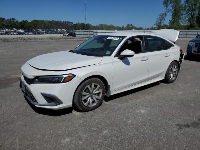 Photo 1 from auction – 2022 HONDA CIVIC LX with VIN 2HGFE2F27NH551871