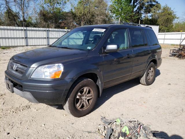 Photo 1 from auction – 2004 HONDA PILOT EXL with VIN 2HKYF18584H549039