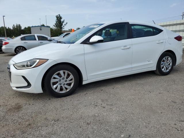 HYUNDAI ELANTRA SE 2017 with VIN 5NPD74LF2HH137928 - Photo from auction