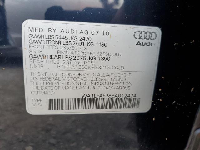 Foto 14 de la subasta – 2011 AUDI Q5 PREMIUM con VIN WA1LFAFP8BA012474