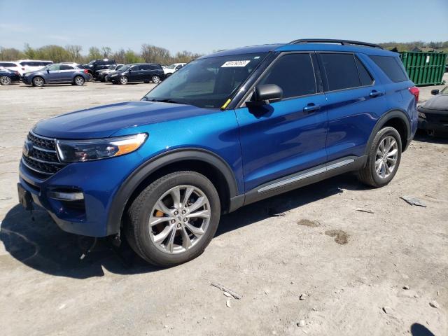 FORD EXPLORER X 2021 with VIN 1FMSK8DH5MGC47508 - Photo from auction