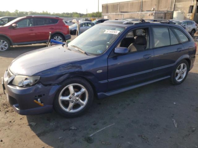 MAZDA PROTEGE PR 2002 with VIN JM1BJ245621615964 - Photo from auction