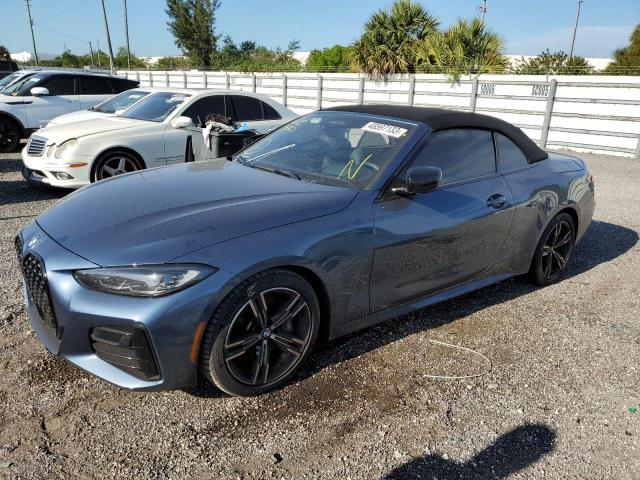 BMW M440I 2022 with VIN WBA53AT07NCJ57820 - Photo from auction