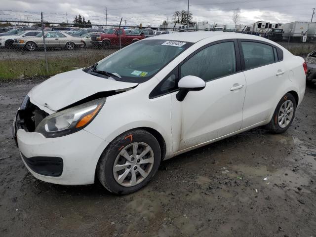 KIA RIO LX 2013 with VIN KNADM4A39D6128615 - Photo from auction