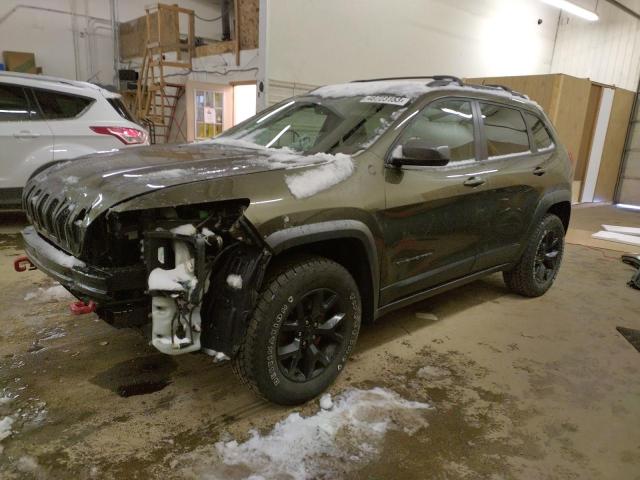 Photo 1 from auction – 2014 JEEP CHEROKEE T with VIN 1C4PJMBS5EW277359