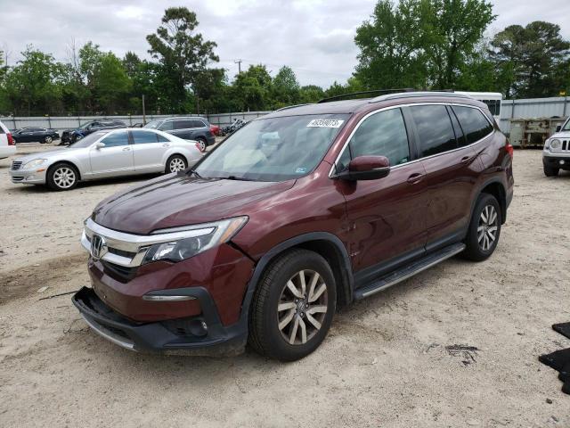 HONDA PILOT EXL 2019 with VIN 5FNYF6H58KB013295 - Photo from auction