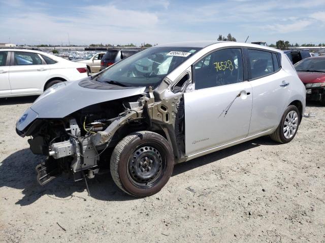 NISSAN LEAF S 2015 with VIN 1N4AZ0CP1FC306530 - Photo from auction
