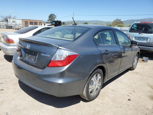 Photo 3 from auction – 2012 HONDA CIVIC HYBR with VIN JHMFB4F31CS008368