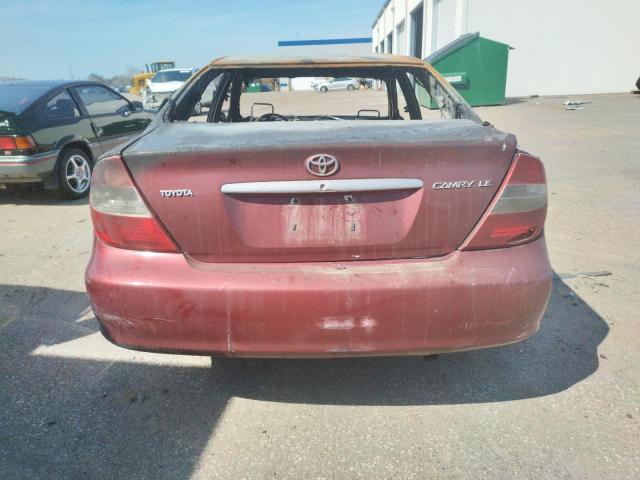 Photo 6 from auction – 2004 TOYOTA CAMRY LE with VIN 4T1BE32K74U288877