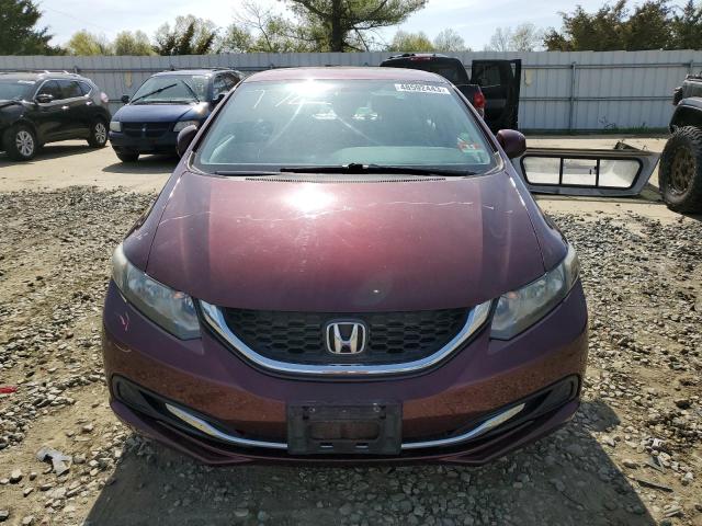 Photo 5 from auction – 2013 HONDA CIVIC LX with VIN 19XFB2F54DE224663