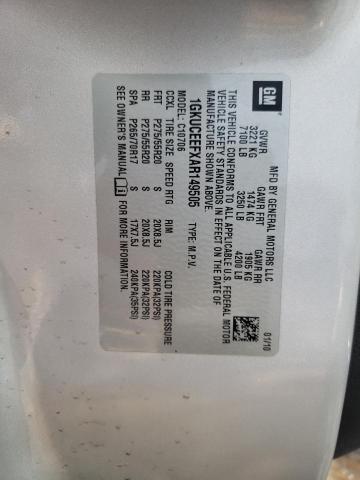 Photo 14 from auction – 2010 GMC YUKON DENA with VIN 1GKUCEEFXAR149505
