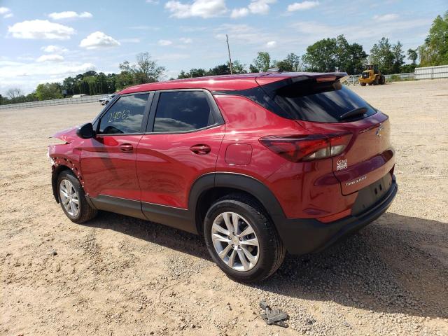 Photo 2 from auction – 2021 CHEVROLET TRAILBLAZE with VIN KL79MMS27MB081832
